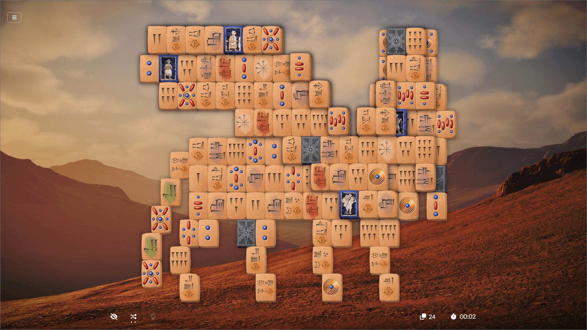 Ancient Desert layout 2